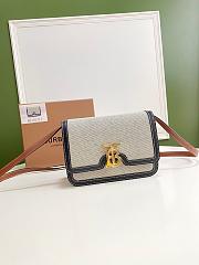 BURBERRY SMALL TWO-TONE TB BAG 80306661 SIZE 21 x 6 x 16 CM - 1
