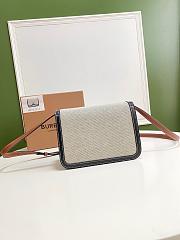 BURBERRY SMALL TWO-TONE TB BAG 80306661 SIZE 21 x 6 x 16 CM - 6