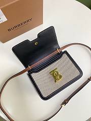 BURBERRY SMALL TWO-TONE TB BAG 80306661 SIZE 21 x 6 x 16 CM - 3