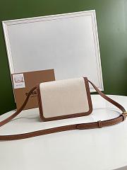 BURBERRY SMALL TWO-TONE TB BAG 80393651 SIZE 21 x 6 x 16 CM - 4