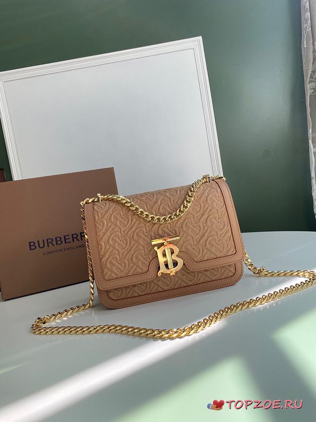 BURBERRY SMALL QUILTED TB BAG 80149221 SIZE 21 x 6 x 16 CM - 1