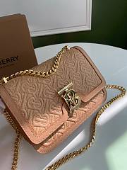 BURBERRY SMALL QUILTED TB BAG 80149221 SIZE 21 x 6 x 16 CM - 5