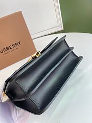 BURBERRY SMALL QUILTED TB BAG BLACK 80149221 SIZE 21 x 6 x 16 CM - 4