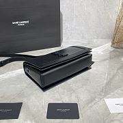 YSL BOOK BAG SMOOTH LEATHER BLACK 532756 SIZE 24 × 14 × 8 CM - 5