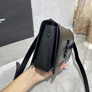 YSL BOOK BAG SMOOTH LEATHER BLACK 532756 SIZE 24 × 14 × 8 CM - 4