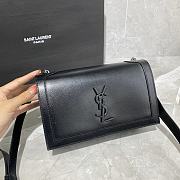 YSL BOOK BAG SMOOTH LEATHER BLACK 532756 SIZE 24 × 14 × 8 CM - 2