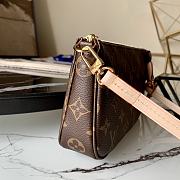 LV POCHETTE ACCESSOIRES M40712 SIZE 22.5 x 4 x 12.5 CM - 4