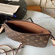 LV POCHETTE ACCESSOIRES M40712 SIZE 22.5 x 4 x 12.5 CM - 5