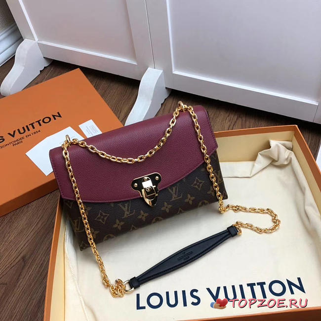 LV SAINT-PLACIDE M43715 SIZE 25 x 16.5 x 7 CM - 1