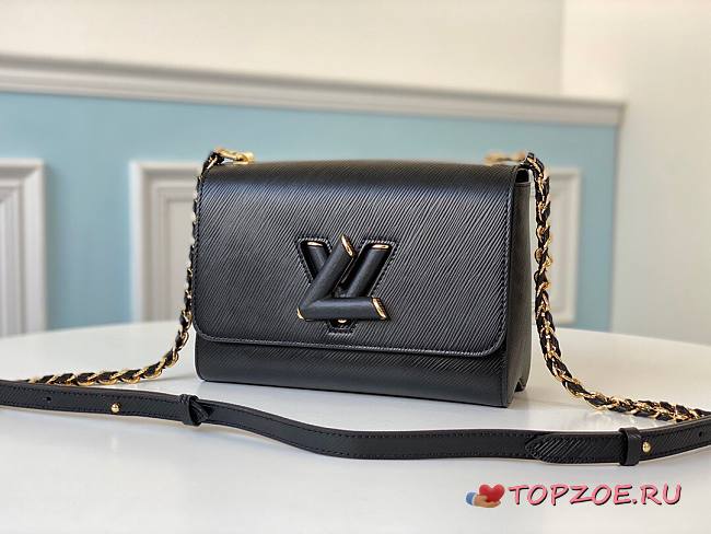 LV TWIST MM BLACK M50282 SIZE 23 x 17 x 9.5 CM - 1