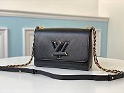 LV TWIST MM BLACK M50282 SIZE 23 x 17 x 9.5 CM - 1