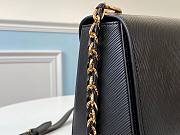 LV TWIST MM BLACK M50282 SIZE 23 x 17 x 9.5 CM - 3