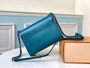 LV TWIST MM CYAN BLUE M50282 SIZE 23 x 17 x 9.5 CM - 6