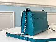 LV TWIST MM CYAN BLUE M50282 SIZE 23 x 17 x 9.5 CM - 3