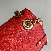LV VAVIN BB RED M44550 SIZE 21 x 15 x 8 CM - 3