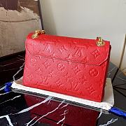 LV VAVIN BB RED M44550 SIZE 21 x 15 x 8 CM - 2