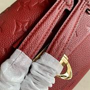 LV VAVIN BB SCARLET M44550 SIZE 21 x 15 x 8 CM - 5