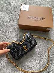 BURBERRY MINI QUILTED LAMBSKIN LOLA BAG 80231171 SIZE 17 x 3.5 x 10 CM - 6