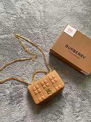 BURBERRY MINI QUILTED LAMBSKIN LOLA BAG 80324001 SIZE 17 x 3.5 x 10 CM - 1