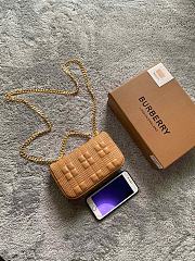 BURBERRY MINI QUILTED LAMBSKIN LOLA BAG 80324001 SIZE 17 x 3.5 x 10 CM - 5