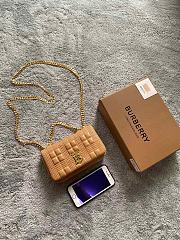 BURBERRY MINI QUILTED LAMBSKIN LOLA BAG 80324001 SIZE 17 x 3.5 x 10 CM - 3