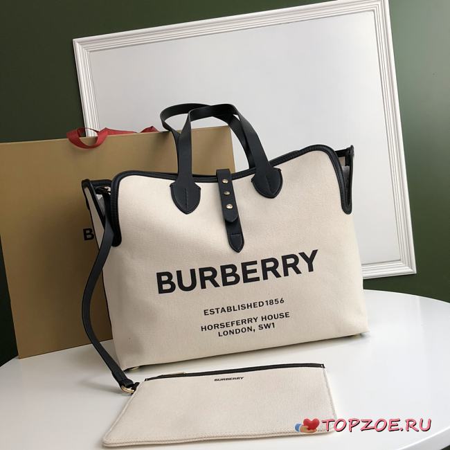 BURBERRY MEDIUM BELT BAG 80313181 SIZE 35 x 15 x 31 CM - 1