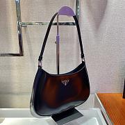 PRADA CLEO SHOULDER BAG BLACK 1BC499 SIZE 27 x 21 x 5 CM - 3