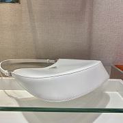PRADA CLEO SHOULDER BAG WHITE 1BC499 SIZE 27 x 21 x 5 CM - 3