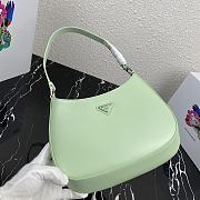 PRADA CLEO SHOULDER BAG LIGHT GREEN 1BC499 SIZE 27 x 21 x 5 CM - 6