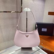 PRADA CLEO SHOULDER BAG LIGHT PINK 1BC499 SIZE 27 x 21 x 5 CM - 1