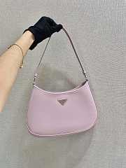 PRADA CLEO SHOULDER BAG LIGHT PINK 1BC499 SIZE 27 x 21 x 5 CM - 3