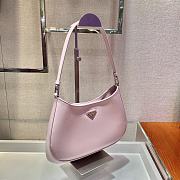 PRADA CLEO SHOULDER BAG LIGHT PINK 1BC499 SIZE 27 x 21 x 5 CM - 6
