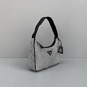 PRADA SATIN MINI-BAG BLACK 1NE515 SIZE 22 x 12 x 6 CM - 5