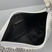 PRADA SATIN MINI-BAG WHITE 1NE515 SIZE 22 x 12 x 6 CM - 5