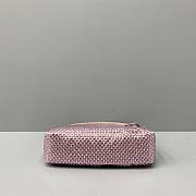 PRADA SATIN MINI-BAG LIGHT PINK 1NE515 SIZE 22 x 12 x 6 CM - 6