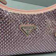 PRADA SATIN MINI-BAG LIGHT PINK 1NE515 SIZE 22 x 12 x 6 CM - 2