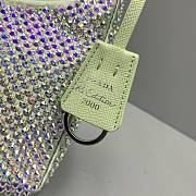 PRADA SATIN MINI-BAG LIGHT GREEN 1NE515 SIZE 22 x 12 x 6 CM - 3