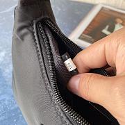 PRADA RE-EDITION 2000 NYLON MINI BAG BLACK 1NE515 SIZE 23 × 17 × 6 CM - 6