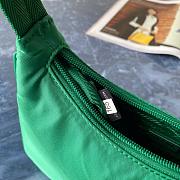 PRADA RE-EDITION 2000 NYLON MINI BAG GREEN 1NE515 SIZE 23 × 17 × 6 CM - 4