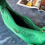 PRADA RE-EDITION 2000 NYLON MINI BAG GREEN 1NE515 SIZE 23 × 17 × 6 CM - 3
