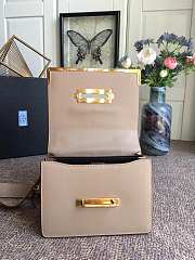 PRADA LEATHER PRADA CAHIER BAG POWDER PINK 1BD045 SIZE 20 x 14 x 8.5 CM - 4