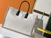 YSL RIVE GAUCHE TOTE BAG WHITE 499290 SIZE 48 x 36 x 16 CM - 6