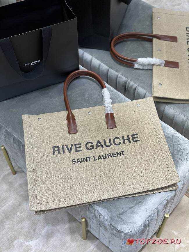 YSL RIVE GAUCHE LARGE TOTE BAG 509415 SIZE 48 x 36 x 16 CM - 1