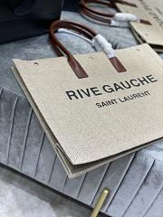 YSL RIVE GAUCHE LARGE TOTE BAG 509415 SIZE 48 x 36 x 16 CM - 6