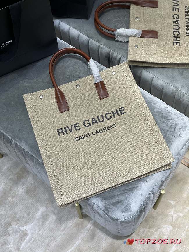 YSL RIVE GAUCHE N/S TOTE BAG 631682 SIZE 37.5 × 38 × 17 CM - 1