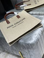 YSL RIVE GAUCHE N/S TOTE BAG 631682 SIZE 37.5 × 38 × 17 CM - 6