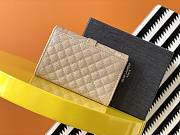 YSL MONOGRAM SMALL ENVELOPE WALLET BEIGE 651026 SIZE 13.5 x 9.5 x 3 CM - 2