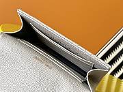 YSL MONOGRAM SMALL ENVELOPE WALLET WHITE 651026 SIZE 13.5 x 9.5 x 3 CM - 6