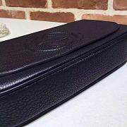 GUCCI INTERLOCKING GG BLACK 336752 SIZE 27 x 16 x 5 CM - 5