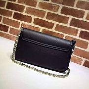 GUCCI INTERLOCKING GG BLACK 336752 SIZE 27 x 16 x 5 CM - 4